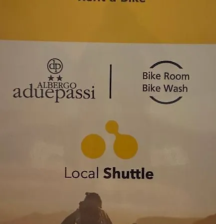 Szálloda Albergo Aduepassi & Servizio Bike Room *